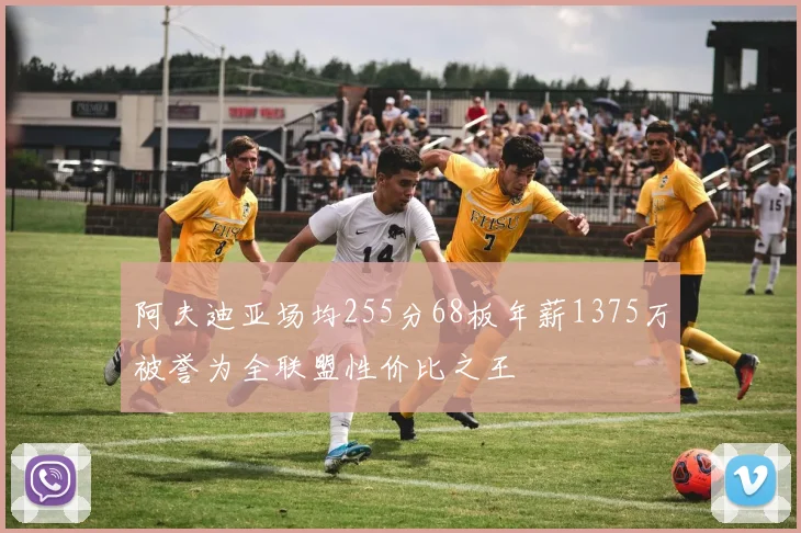 阿夫迪亚场均255分68板年薪1375万被誉为全联盟性价比之王