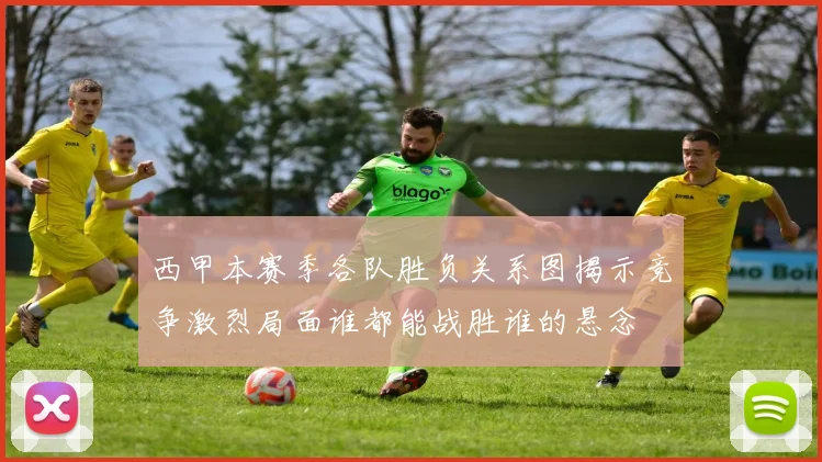 西甲本赛季各队胜负关系图揭示竞争激烈局面谁都能战胜谁的悬念
